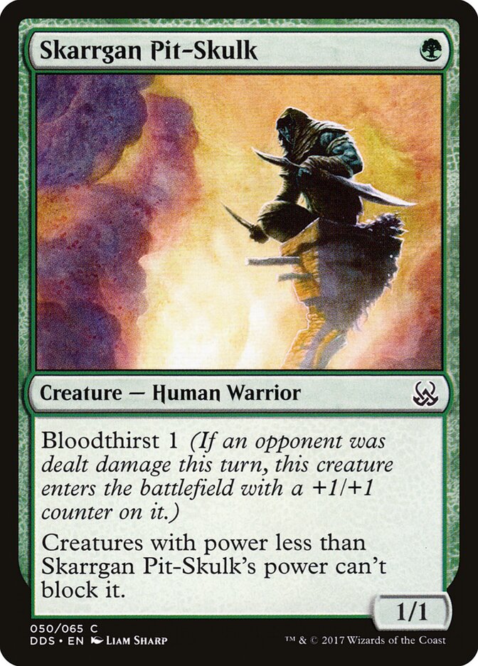Skarrgan Pit-Skulk — Duel Decks: Mind vs. Might #50