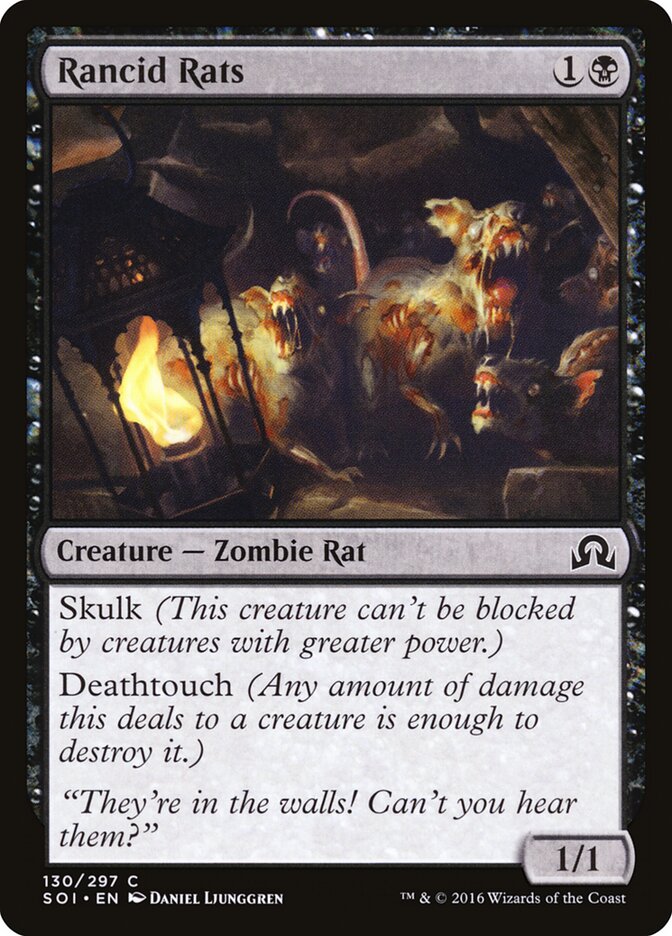 Rancid Rats — Shadows over Innistrad #130