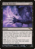Recordatorio siniestro | Grim Reminder — Mirrodin #66