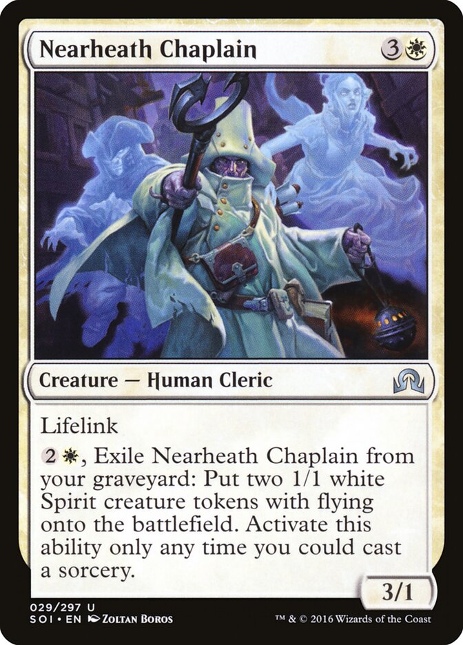 Nearheath Chaplain — Shadows over Innistrad #29