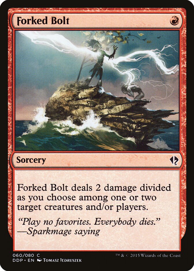 Forked Bolt — Duel Decks: Zendikar vs. Eldrazi #60