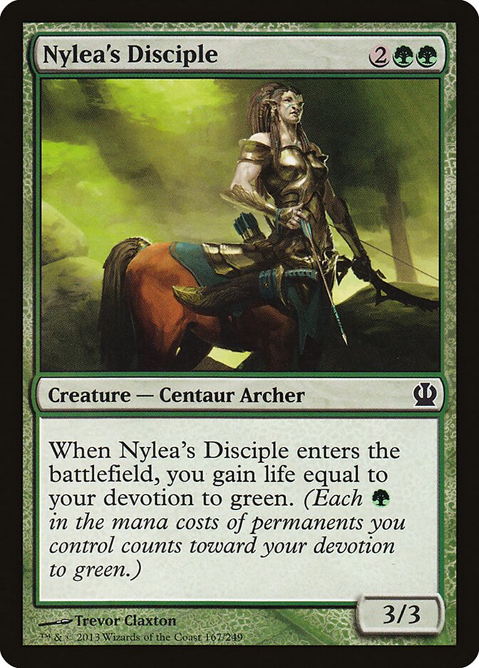 Discípula de Nylea | Nylea's Disciple - Theros #167