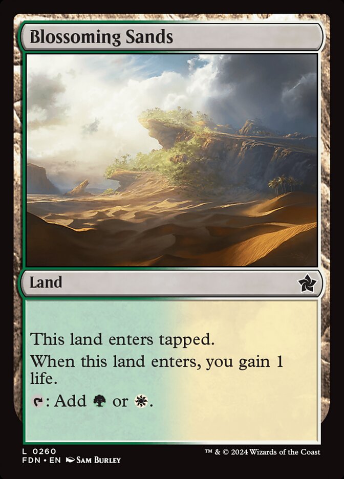 Arenas florecientes | Blossoming Sands - Foundations #260