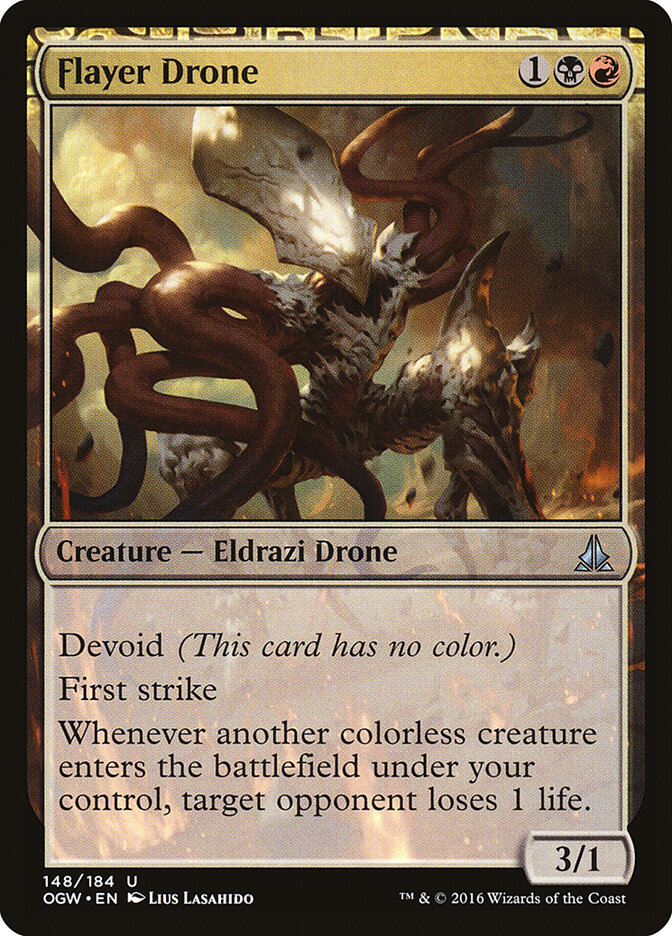Zángano desollador | Flayer Drone - Oath of the Gatewatch #148