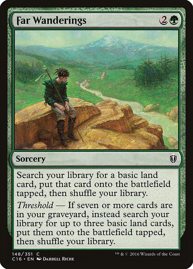 Andanzas lejanas | Far Wanderings - Commander 2016 #148