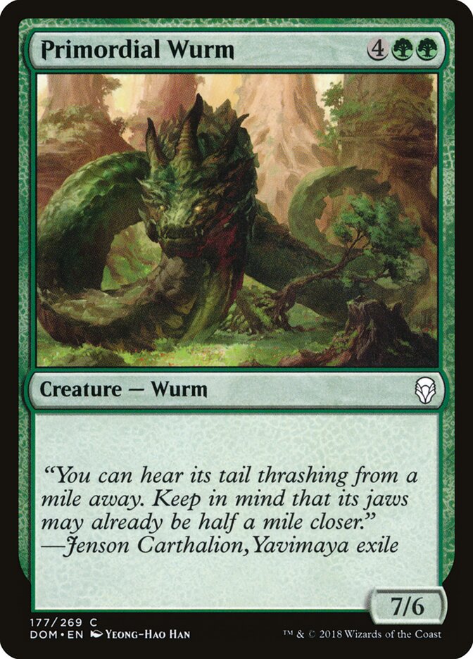 Sierpe primordial — Dominaria #177