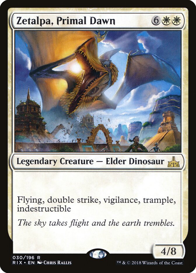 Zetalpa, la Aurora Primigenia | Zetalpa, Primal Dawn - Rivals of Ixalan #30