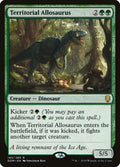 Alosaurio territorial | Territorial Allosaurus - Dominaria #184