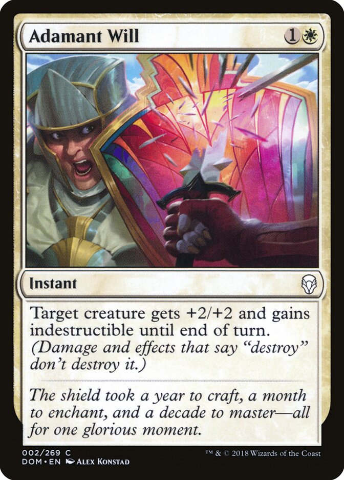 Voluntad inflexible — Dominaria #2