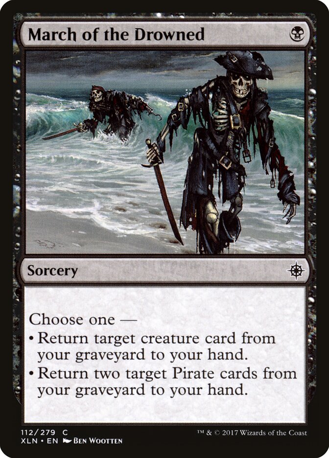 March of the Drowned — Ixalan #112