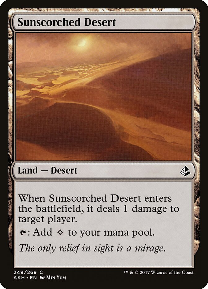 Sunscorched Desert — Amonkhet #249