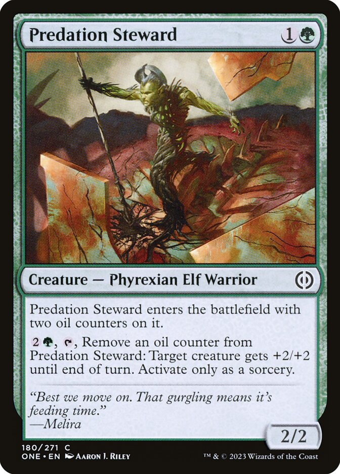 Protector de la depredación | Predation Steward — Phyrexia: All Will Be One #180