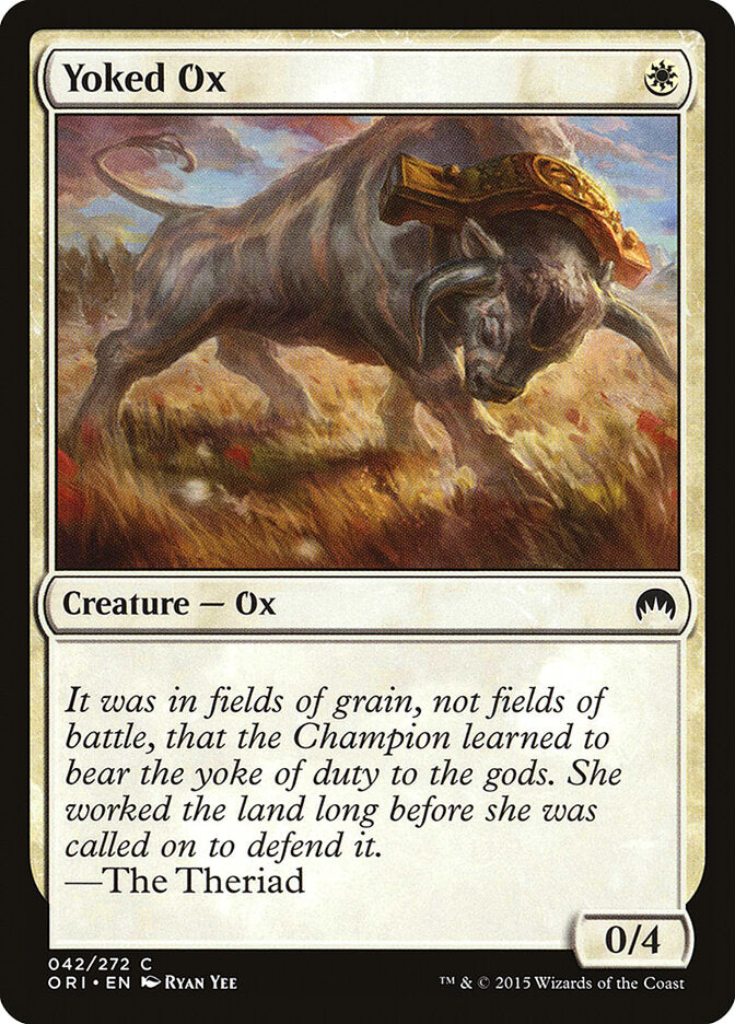 Buey sometido | Yoked Ox - Magic Origins #42