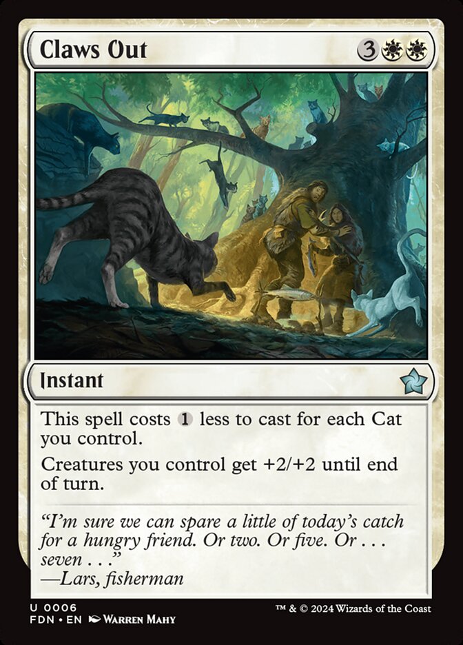 Claws Out - Foundations #6