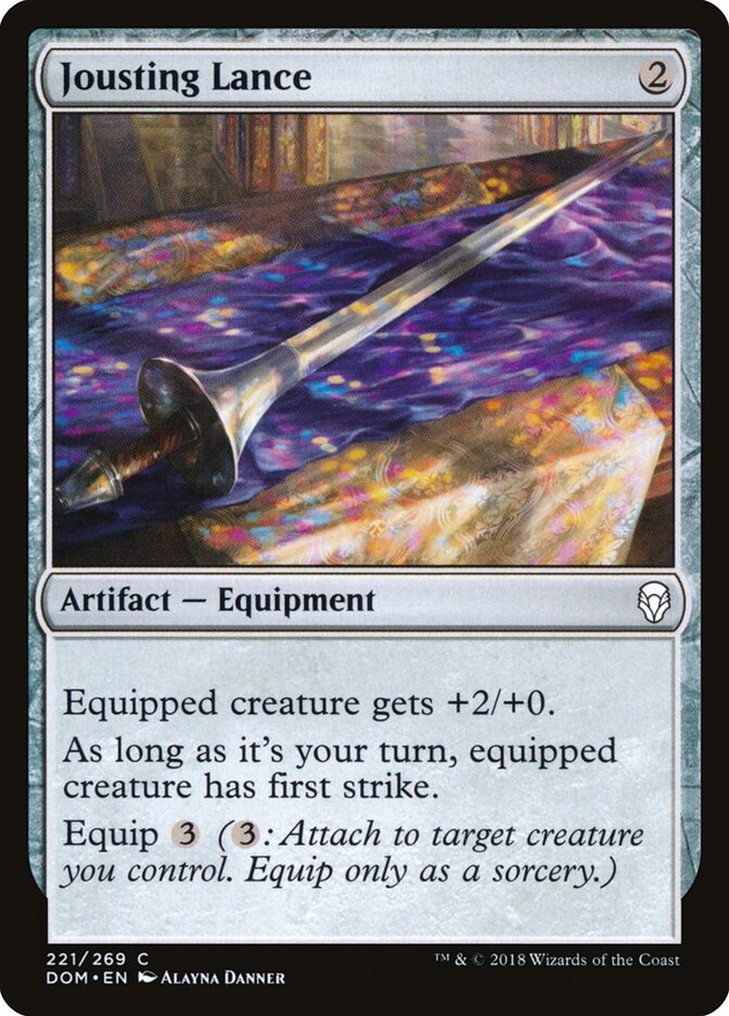 Lanza de justas — Dominaria #221