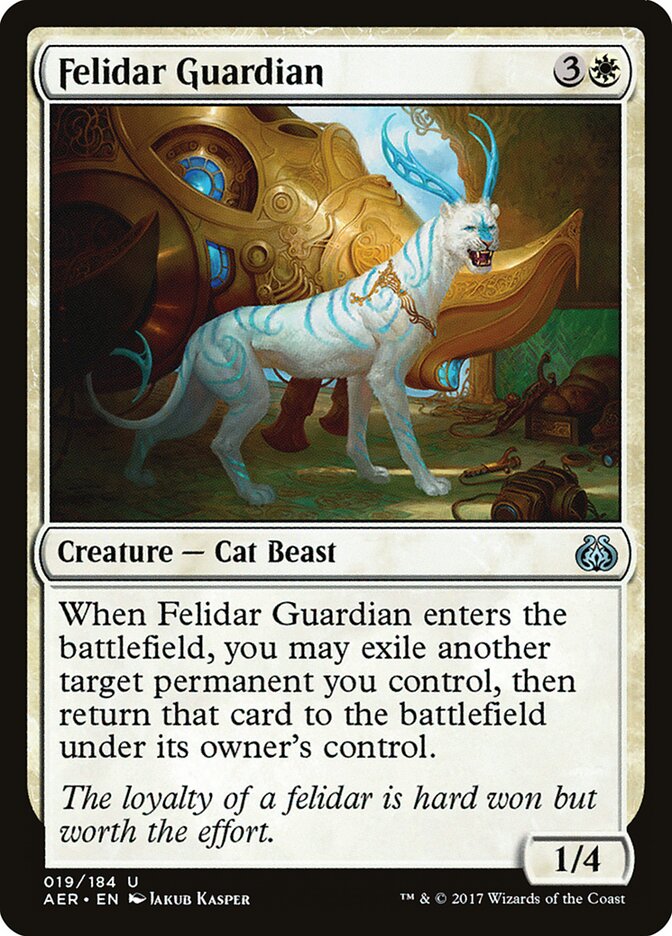 Felidar guardián | Felidar Guardian - Aether Revolt #19