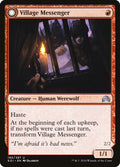 Village Messenger // Moonrise Intruder — Shadows over Innistrad #190