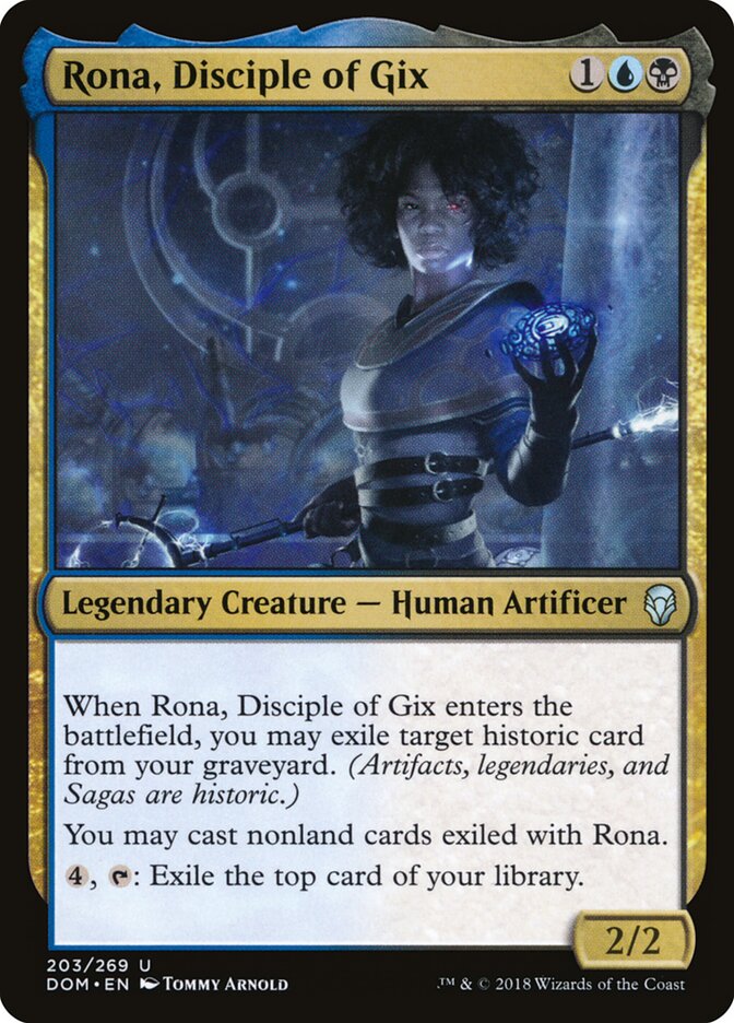 Rona, discípula de Gix — Dominaria #203