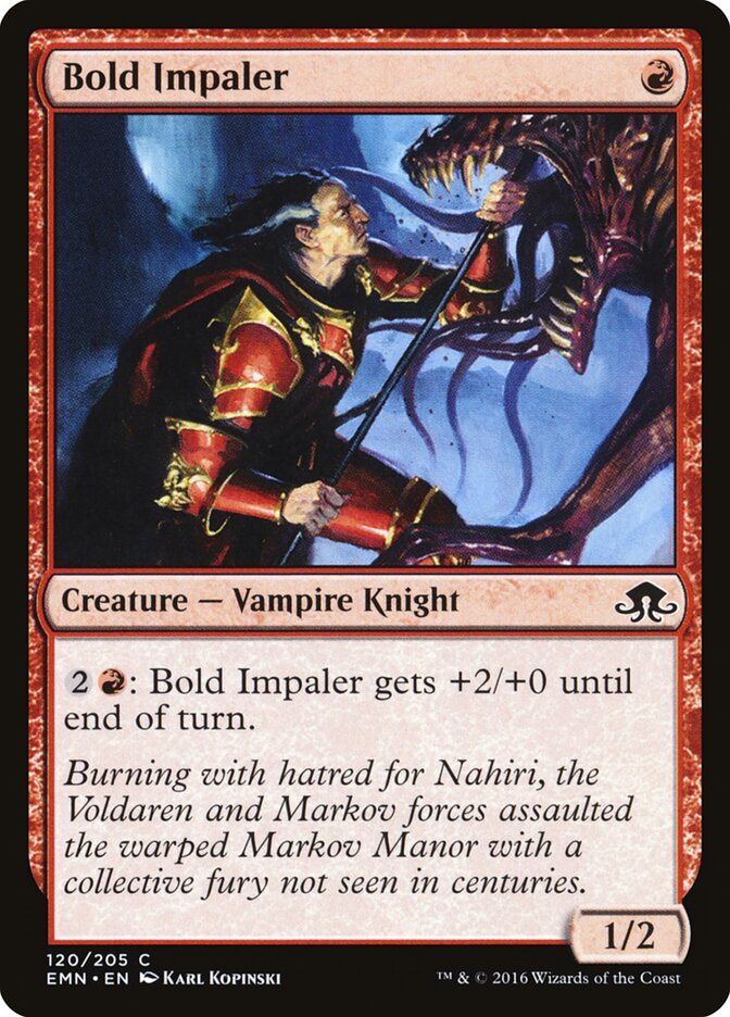 Empalador osado | Bold Impaler - Eldritch Moon #120