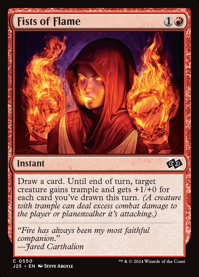Puños de llamas | Fists of Flame - Foundations Jumpstart #550