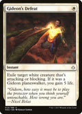 Derrota de Gideon | Gideon's Defeat — Hour of Devastation #13