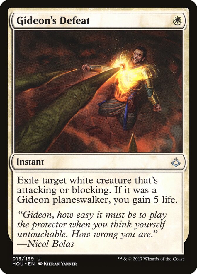 Derrota de Gideon | Gideon's Defeat — Hour of Devastation #13