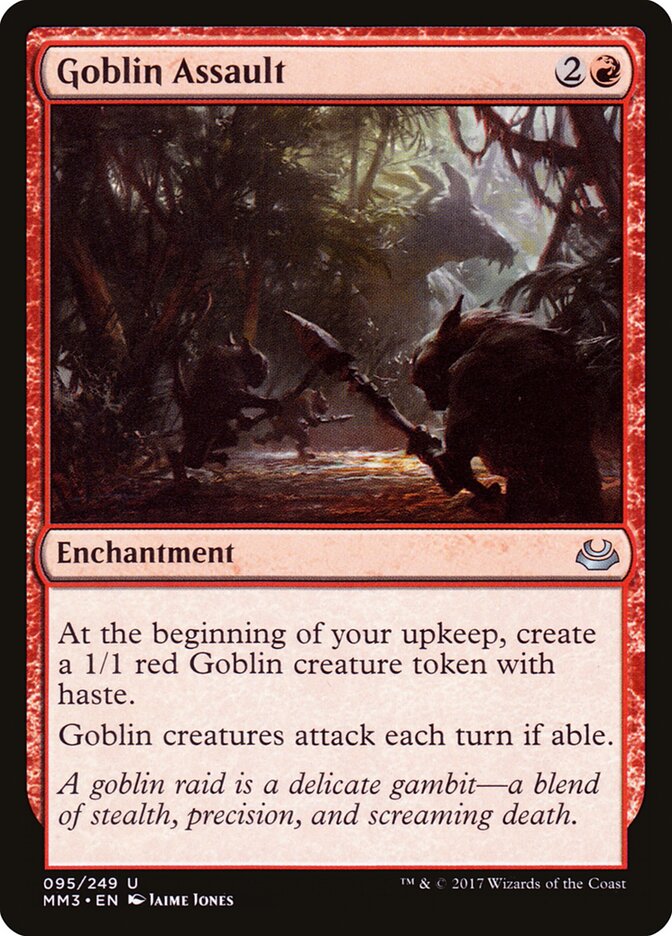 Goblin Assault - Modern Masters 2017 #95