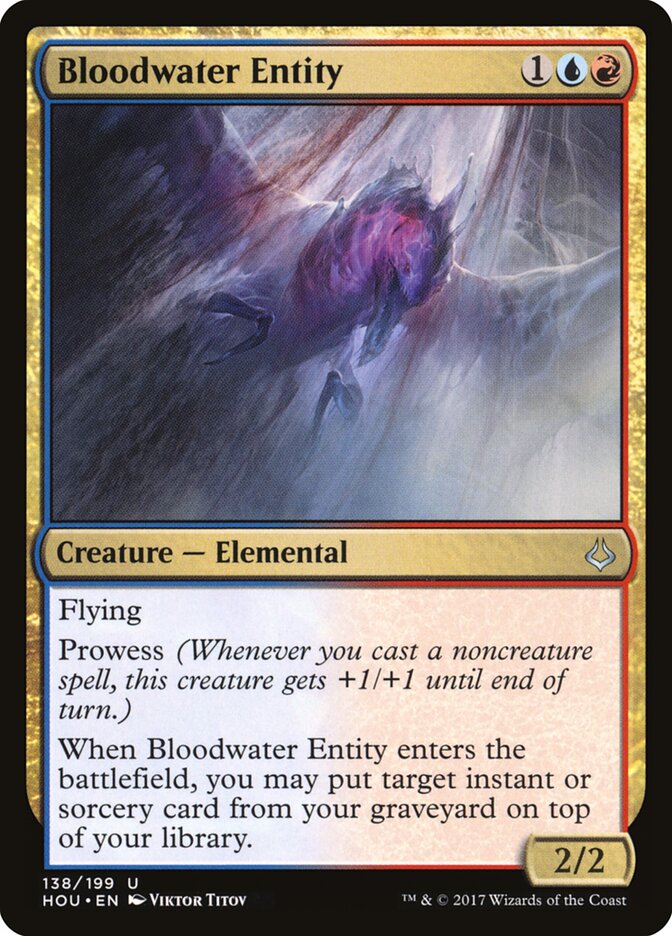 Entidad del agua sangrienta | Bloodwater Entity — Hour of Devastation #138