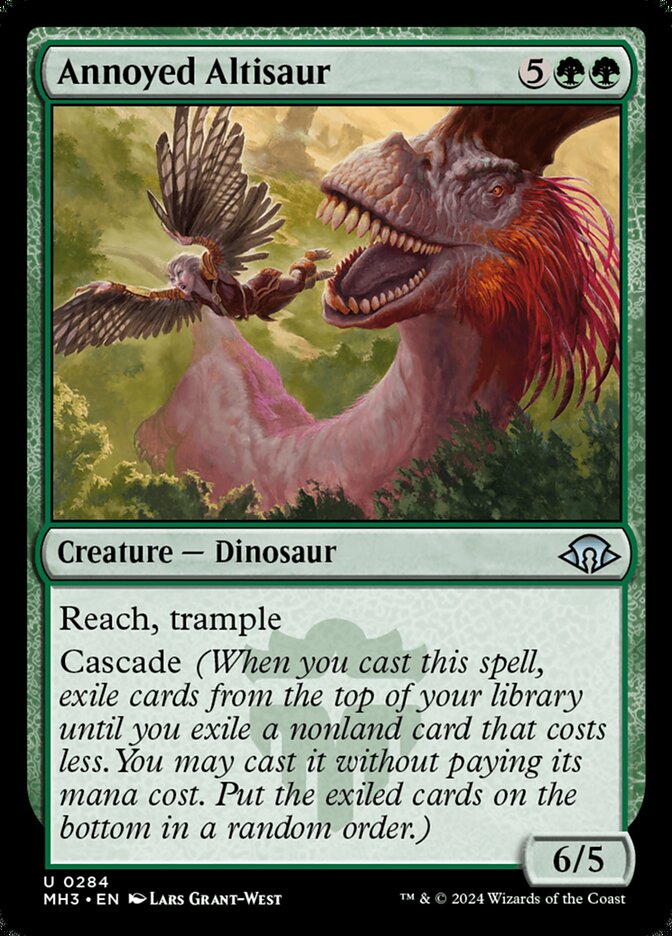 Altisaurio molesto | Annoyed Altisaur — Modern Horizons 3 #284