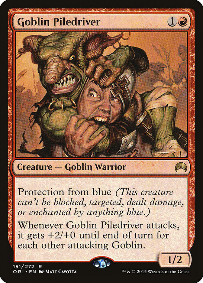 Encabezahorda trasgo | Goblin Piledriver - Magic Origins #151