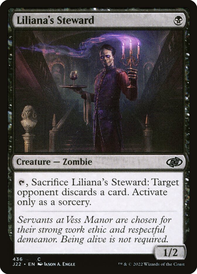 Mayordomo de Liliana | Liliana's Steward - Jumpstart 2022 #436