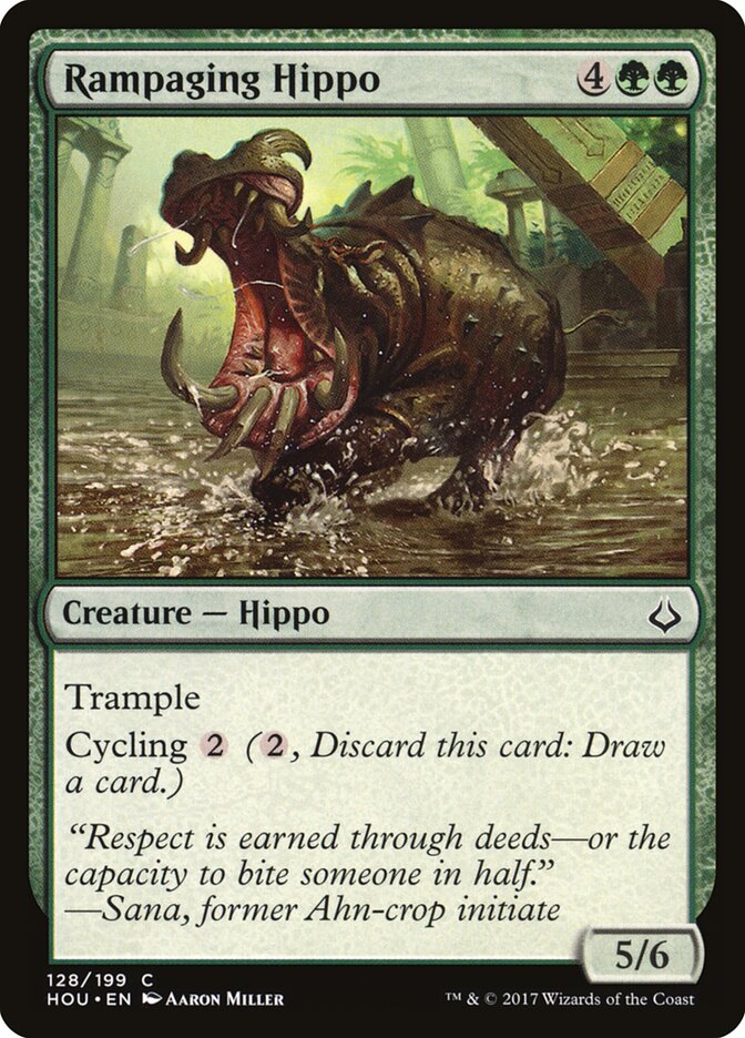 Hipopótamo impetuoso | Rampaging Hippo — Hour of Devastation #128