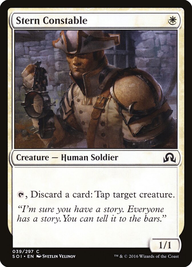 Stern Constable — Shadows over Innistrad #39