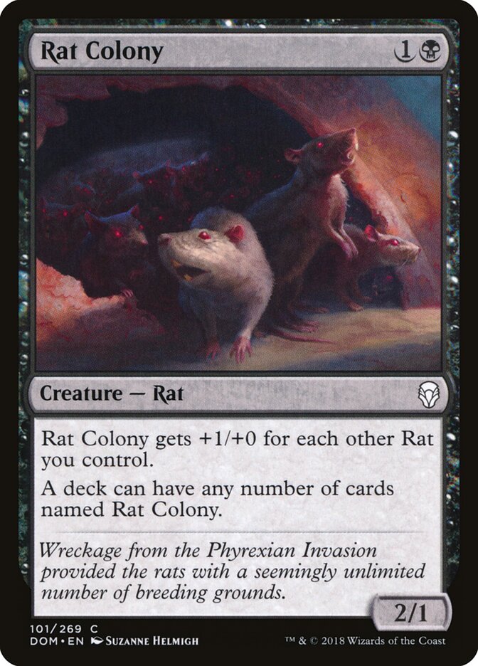Colonia de ratas — Dominaria #101