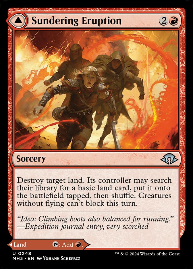 Erupción quebradora // Fisura volcánica | Sundering Eruption // Volcanic Fissure — Modern Horizons 3 #248