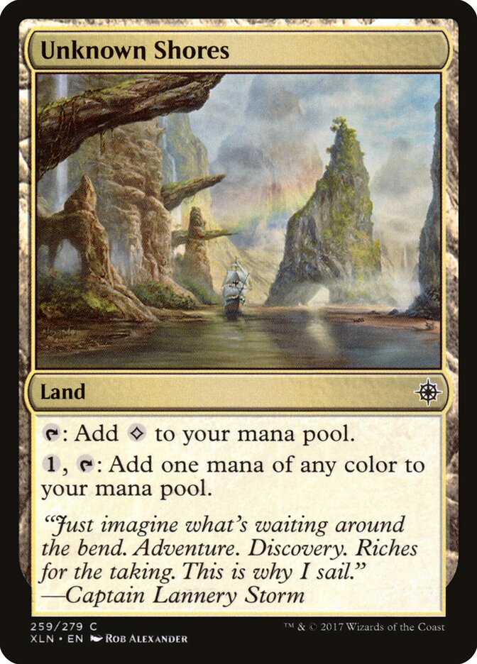Unknown Shores — Ixalan #259