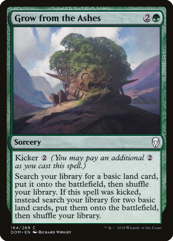Brotar de las cenizas — Dominaria #164