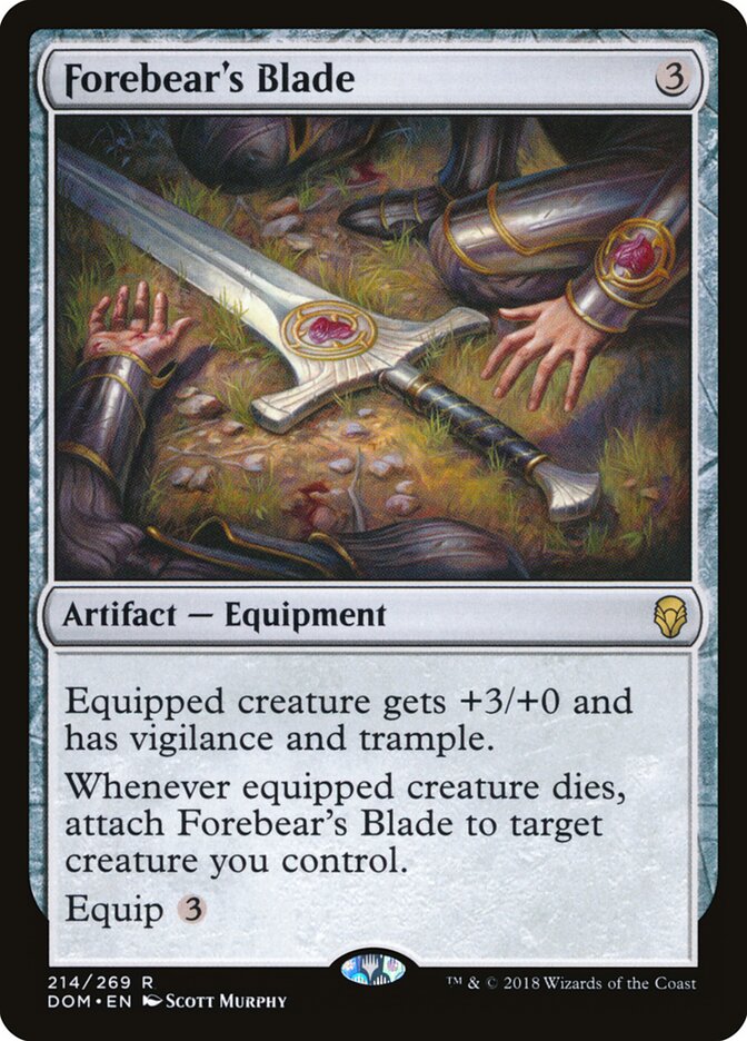 Acero de los ancestros | Forebear's Blade - Dominaria #214