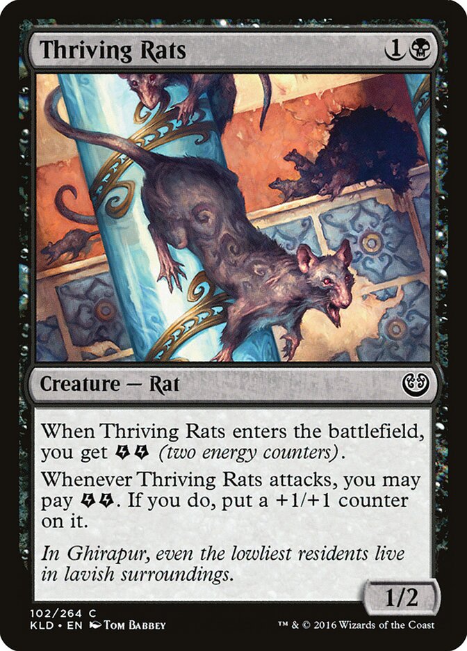 Ratas impetuosas — Kaladesh #102