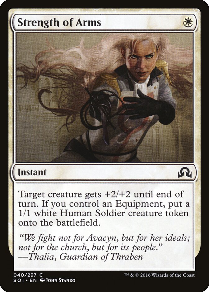 Strength of Arms — Shadows over Innistrad #40