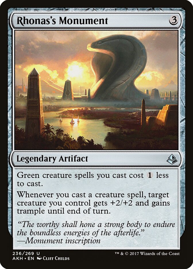 Rhonas's Monument — Amonkhet #236