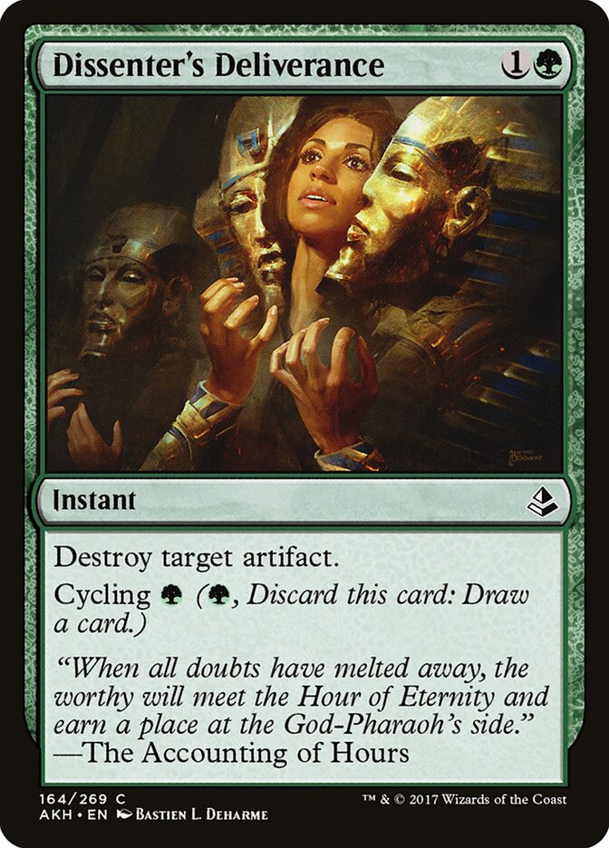 Dissenter's Deliverance — Amonkhet #164