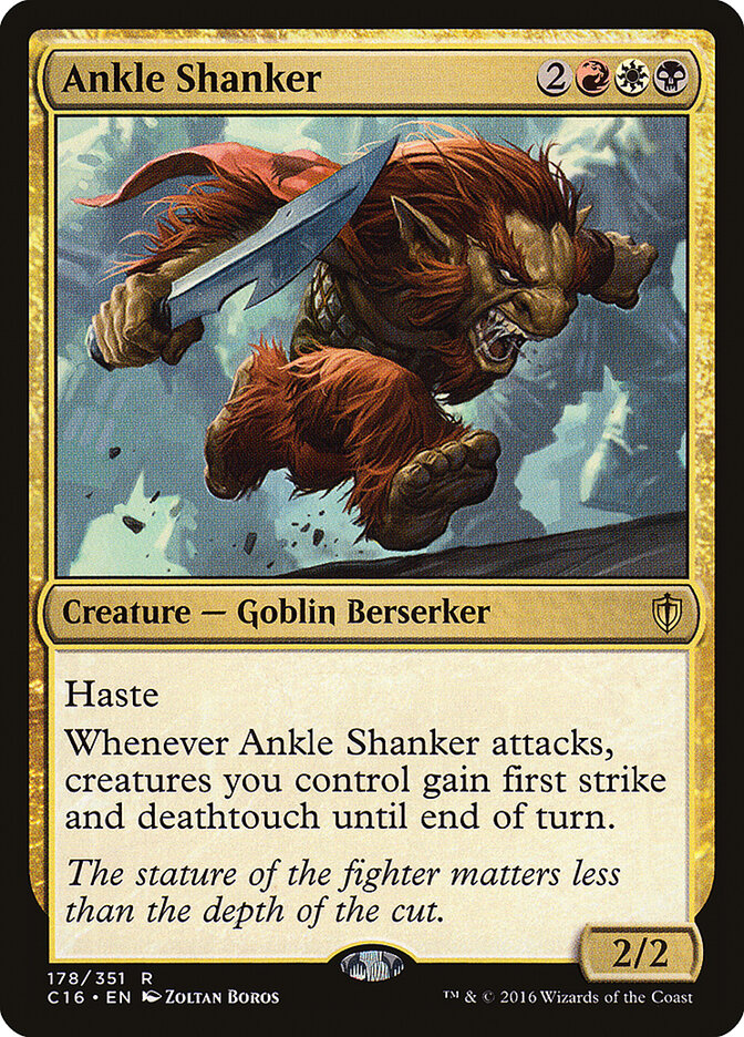 Tobillero | Ankle Shanker - Commander 2016 #178