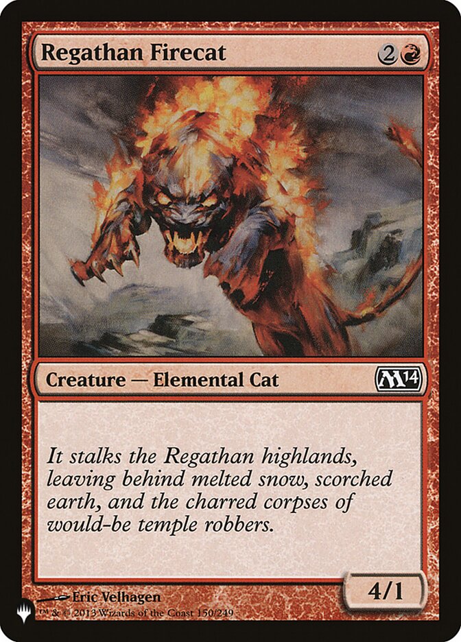 Regathan Firecat — The List #M14-150