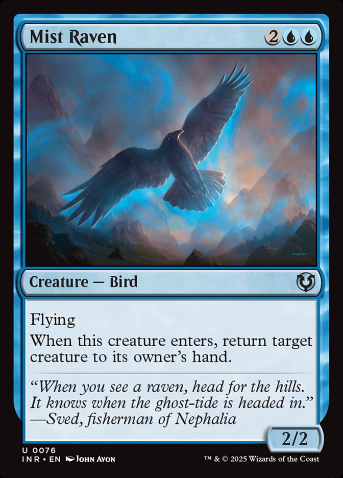 Mist Raven - Innistrad Remastered #76