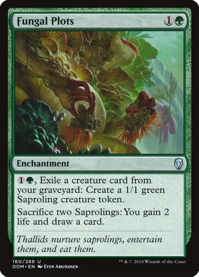 Parcela fúngica — Dominaria #160