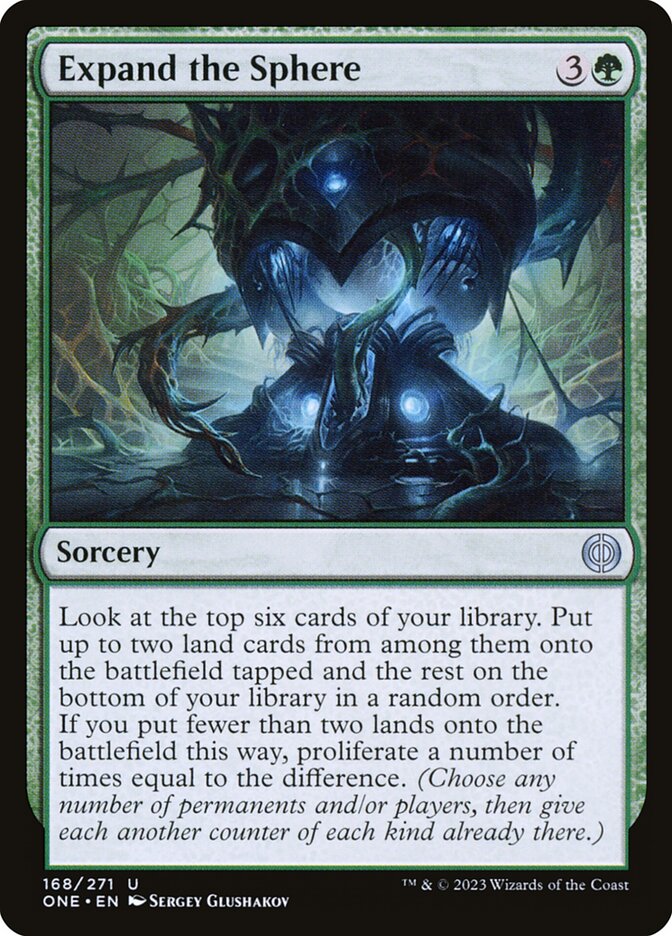 Expandir la esfera | Expand the Sphere — Phyrexia: All Will Be One #168