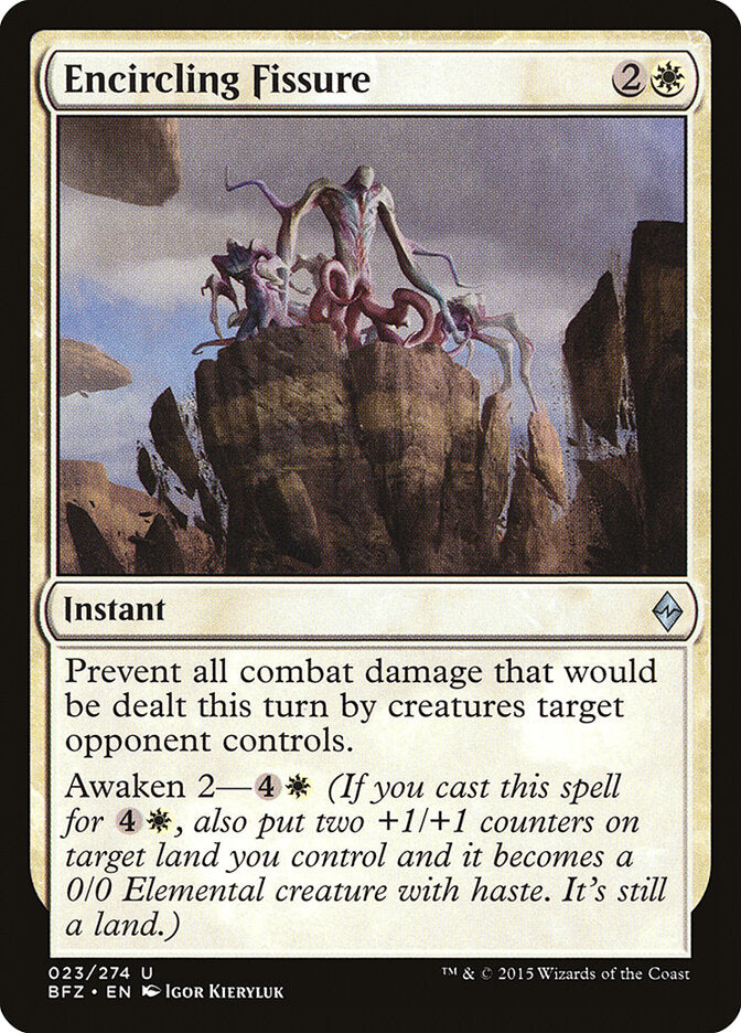 Fisura circular | Encircling Fissure - Battle for Zendikar #23