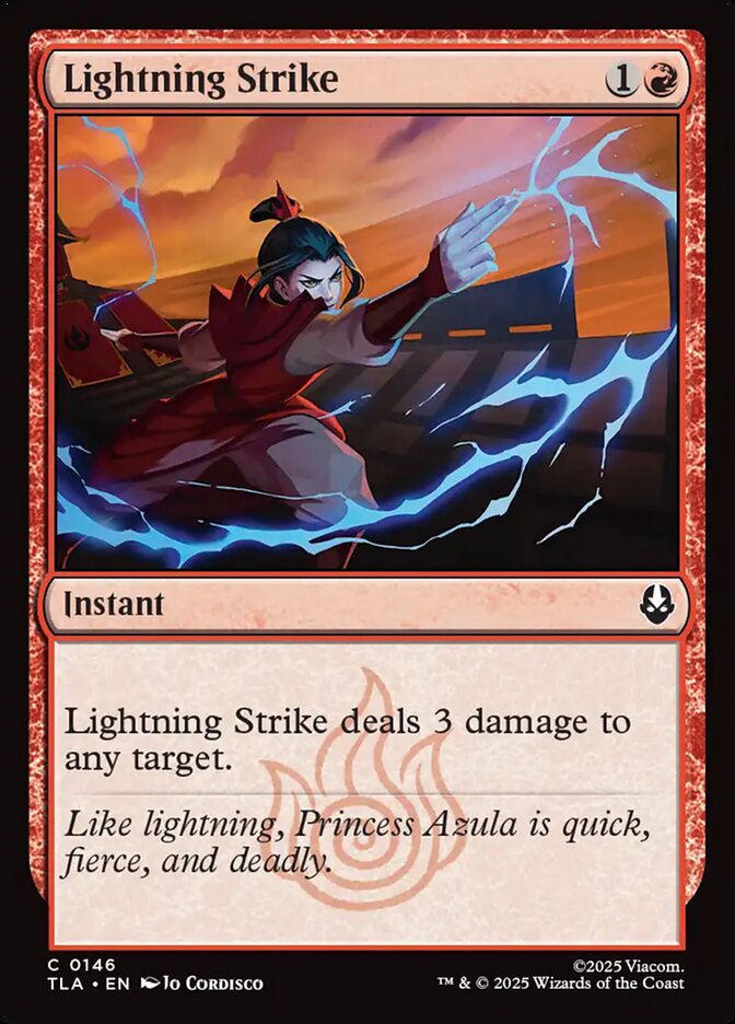 Descarga de rayos | Lightning Strike — Avatar: The Last Airbender #146