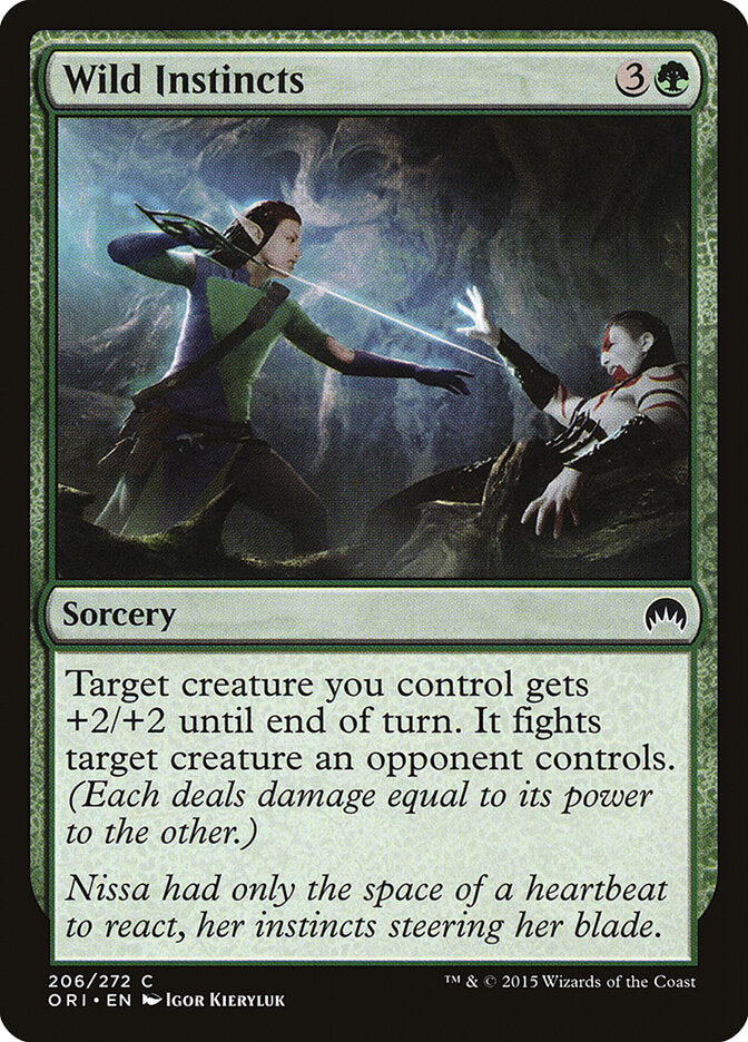 Instintos salvajes | Wild Instincts - Magic Origins #206